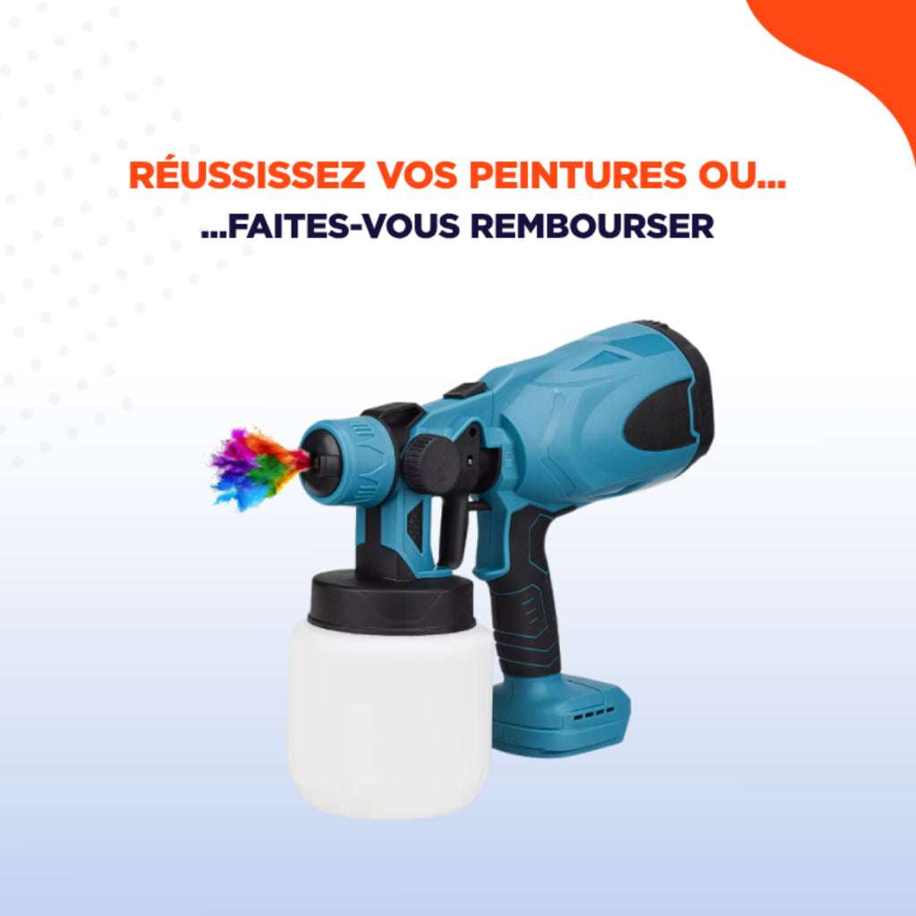 PaintSprayer | Pistolet à peinture sans fil pour des finitions professionnelles