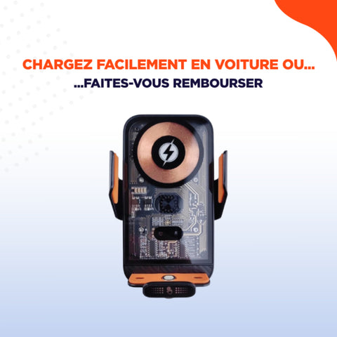 PortableCharger | Chargeur et support de téléphone innovant pour voiture.