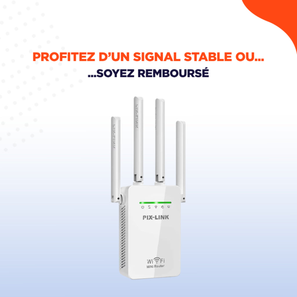 RepeaterPro - Amplificateur WiFi puissant pour une connexion internet optimale partout chez vous