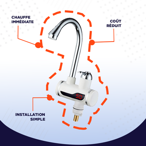 InstaHeat | Robinet chauffe eau automatique