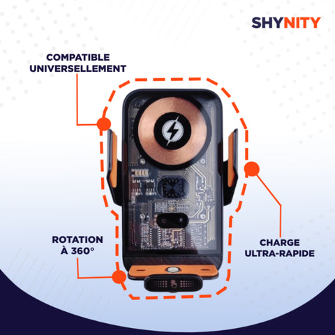 PortableCharger | Chargeur et support de téléphone innovant pour voiture.