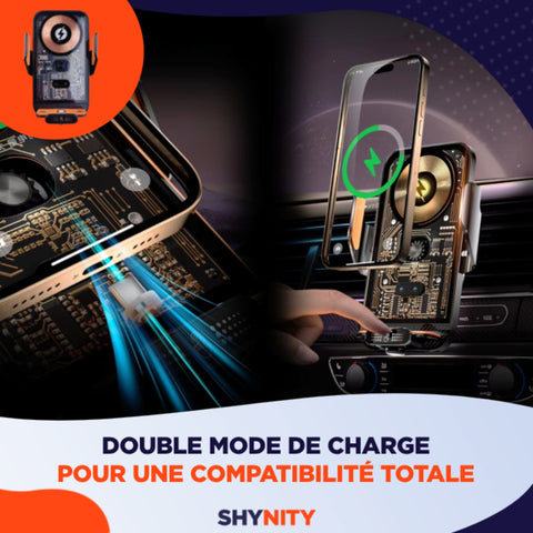 PortableCharger | Chargeur et support de téléphone innovant pour voiture.