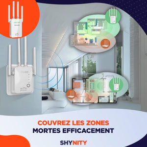 RepeaterPro | Amplificateur WiFi puissant pour une connexion internet optimale partout chez vous
