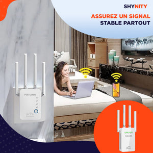 RepeaterPro | Amplificateur WiFi puissant pour une connexion internet optimale partout chez vous