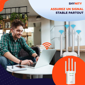 RepeaterPro | Amplificateur WiFi puissant pour une connexion internet optimale partout chez vous
